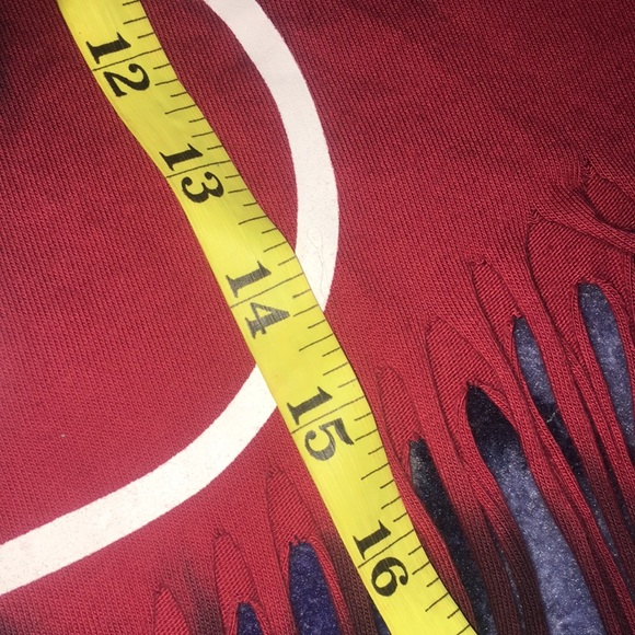 Forever 21 tie dye fringe shirt - Picture 7 of 8